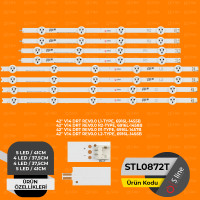 Philips 42" V14 DRT REV0.0 1 L1-L2-R1-R2 TYPE Tv Led Bar-
